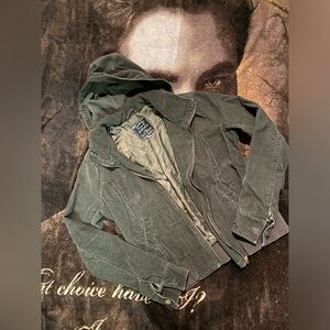 SOLD NECA The Twilight Saga New Moon ASO Bella Swan Green Corduroy Hooded Jacket